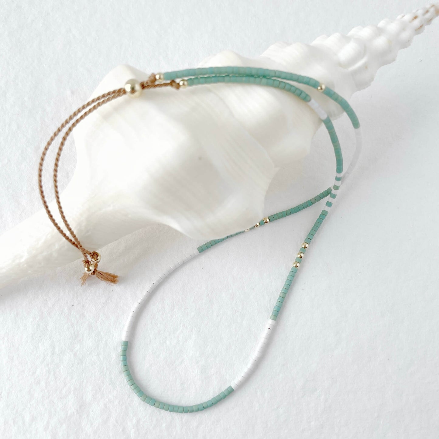 Seaspray Beaded Bracelet