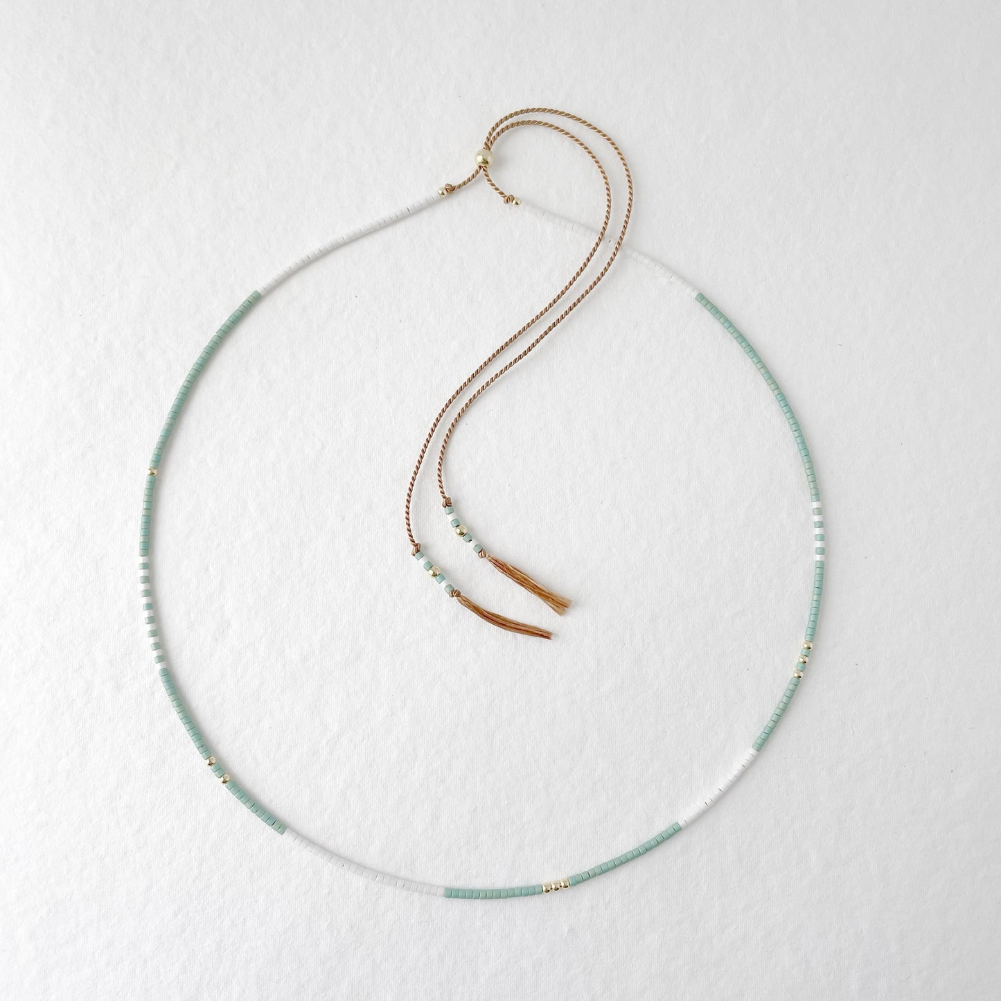 Seaspray Silk Necklace
