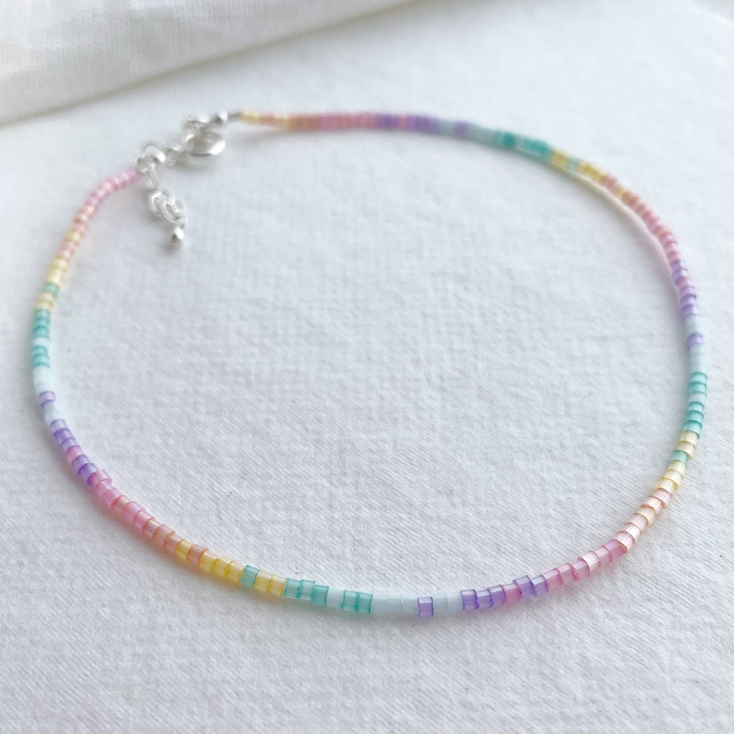 Shimmer Rainbow Anklet