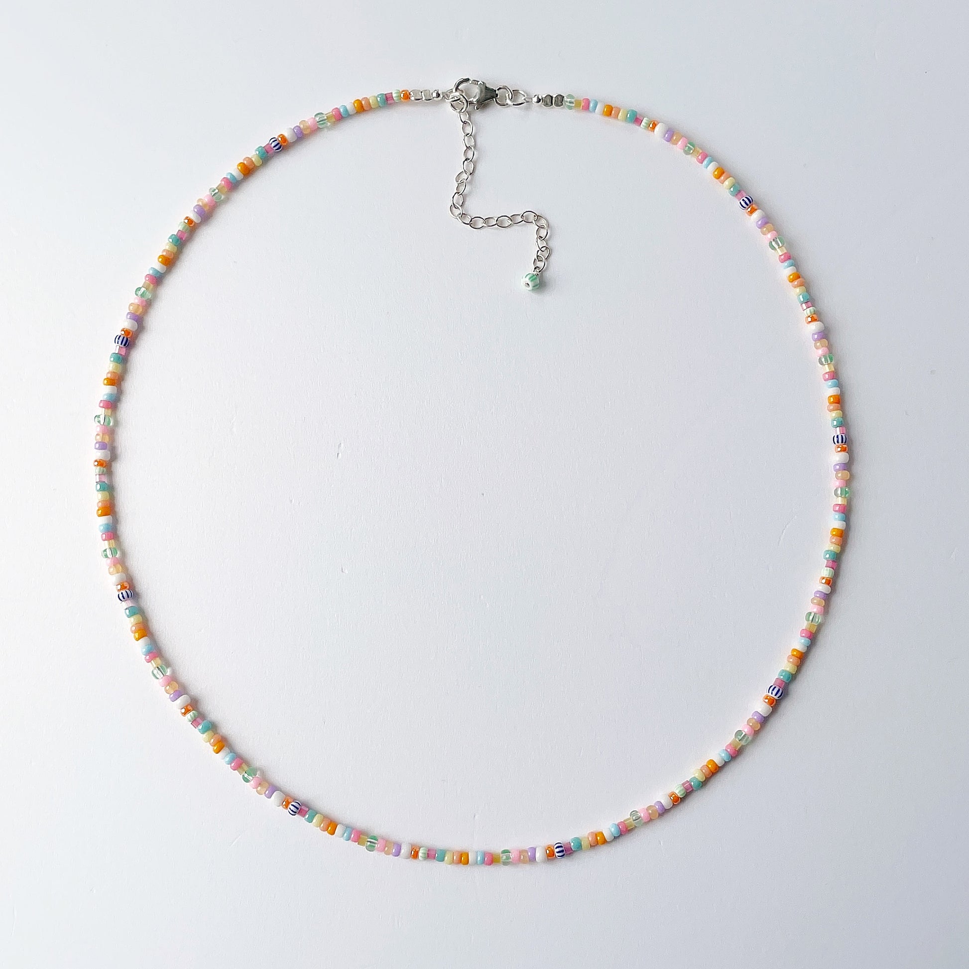 colourful beaded choker